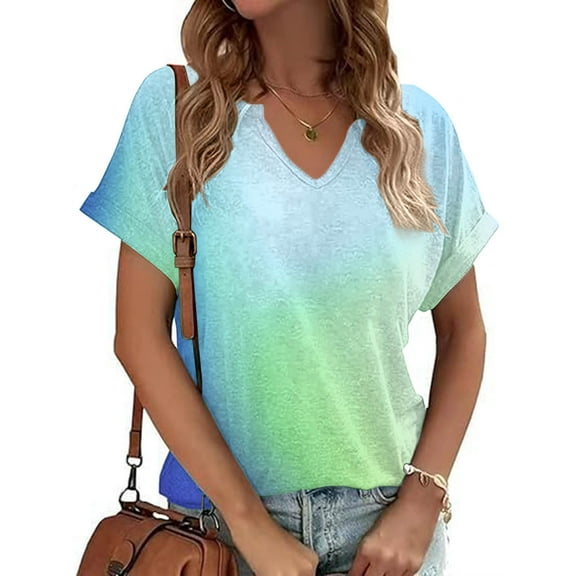 Summer Tops for Women 2025 and Tees Shirt Women Blouses for Work Under 15 My Orders Placed