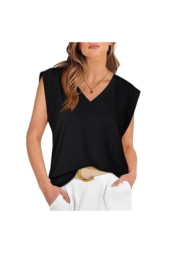 Summer Tops for Women Layering Long Sleeve Shirts for Women Shirts with Running Top Extra Long Sleeve Short Casual Trendy Tall Black M