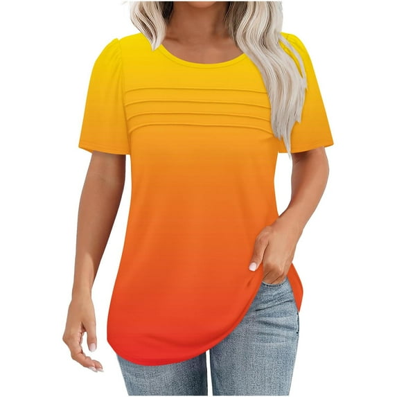 Summer Tops for Women Over 50 Tie Front Cotton T Shirts Loose Fit Sexy Summer Clothes for Women 2025 Vacation