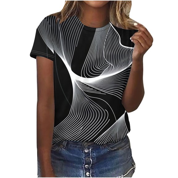 Summer Tops for Women Over 50 Tie Front Plus Size Womens Shirts Summer Clothes for Women 2025 Vacation Cruise