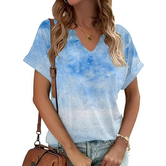 Summer Tops for Women Over 50 Tie Front Womens Blouses Casual Big Workout Tshirts Shirts Adults