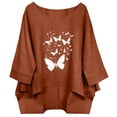 thumbnail image 1 of Summer Tops for Women Over 60, Linen Shirts for Women 2026 Summer Fashion Short Sleeve Shirts V Neck Cotton Casual Loose Button Tunic Blouses Outfits, 1 of 6