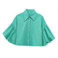 thumbnail image 1 of Summer Tops for Women, Shirts for Women, Stylish Women Shirts Puff Sleeve Blouse For Casual Wear Ideal For Spring Summer Autumn Fashion, 1 of 4