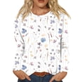 thumbnail image 1 of Summer Tops for Women White Button Down Shirt Women Y2K Crop Top Plaid Shirts for, 1 of 5