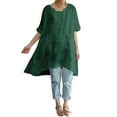 thumbnail image 1 of Summer Tops for Women, Womens Shirts, Trendy Women Shirts Casual Loose Fashion Top Blouse Stylish Daily Wear for Various Occasions, 1 of 6