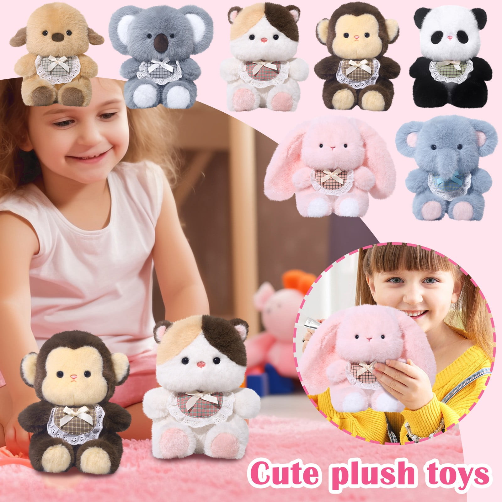 Summer Toys Plush Stuffed Animals Animals Party Favors for Kids