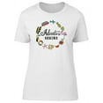 thumbnail image 1 of Summer Travel, Adventure Begins Tee Women's -Image by Shutterstock, 1 of 2