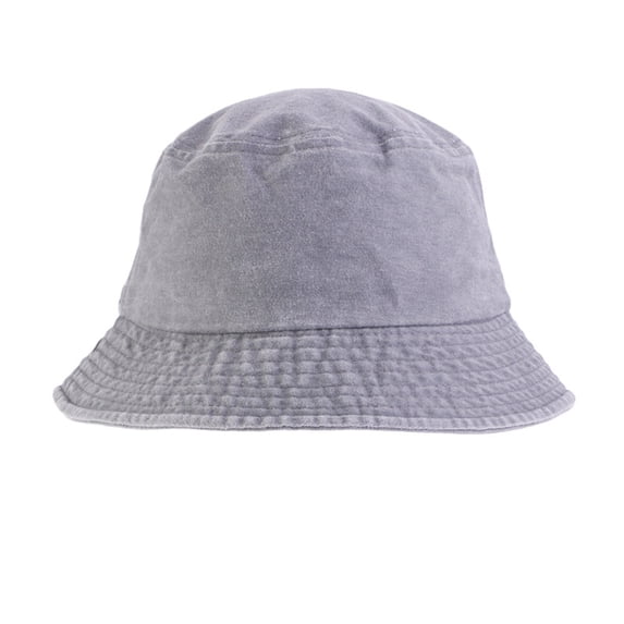 Summer Trendy Bucket Hat for Women Men Cotton Wide Brim Canvas Sun Hats for Women Double Side Wear Reversible Bucket Hat Comfort Packable Travel-Friendly Fishing Hat Gray 2026 Sales Under $1