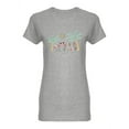 thumbnail image 1 of Summer Tropical Collection Shaped T-Shirt Women -Image by Shutterstock, Female Medium, 1 of 2
