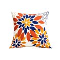 thumbnail image 1 of Summer Tropical Floral Pillow Cover Square Decorative Sofa Cushion Case, 1 of 3