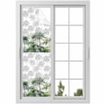 thumbnail image 1 of Summer Tropical Leaves Window Privacy Film, Green Botanical Palm Trees Static Cling UV Sun Blocking Heat Control Window Tint Day and Night, Non-Adhesive One Way Windows Privacy Cover 17.7''x78.7'', 1 of 7