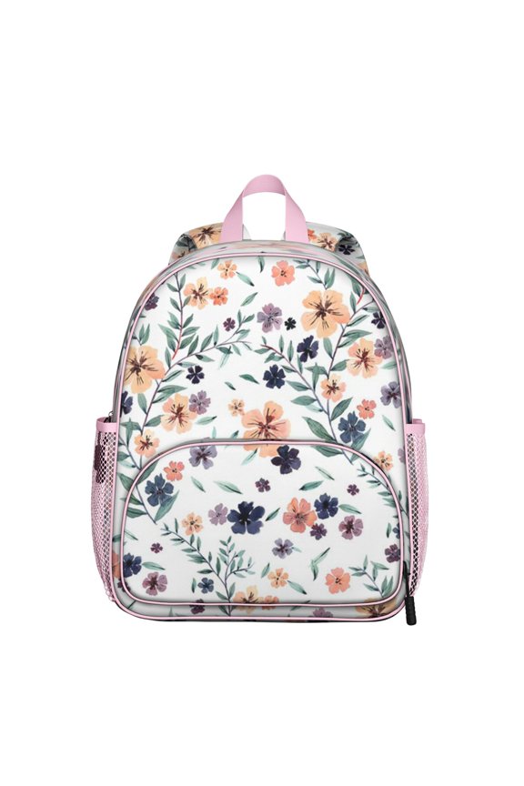 Summer Tropical Print School Backpack - Waterproof & Ergonomic