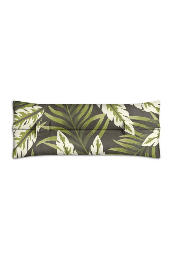 Summer Tropical Seatbelt Pillow Vibrant Leafy Print for Chemo Patients, Soft & Protective