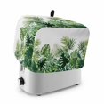 thumbnail image 1 of Summer Tropical Toaster Cover 2 Slice, Pastoral Palm Trees Botanical Leaves Dustproof Bakeware Oven Protector with Top Hook, Waterproof Small Kitchen Appliance Toasters Dust Cover, 12"x7.5"x8", 1 of 9