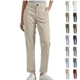 thumbnail image 1 of Summer Trousers Pants For Women Solid Color Pentagonal Pants Elastic Waist Casual Work Clothes Sports Sweatpants With Pockets S-5XL, 1 of 7