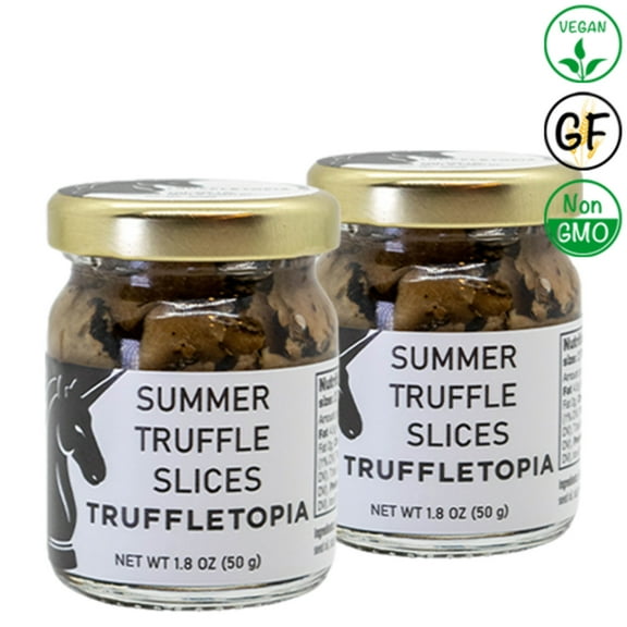 Summer Truffle Slices (Black Truffle Carpaccio)