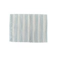 thumbnail image 1 of Summer Twist Aqua Indoor Outdoor Placemat, 1 of 10