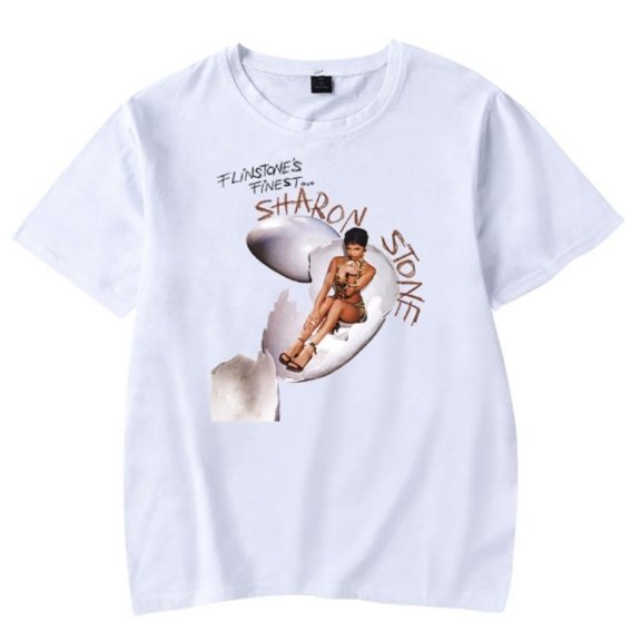 Summer Tyla Merch T-shirt Unisex Printed Design Round Neck Short Sleeve Top