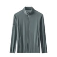 thumbnail image 1 of Summer UPF 40+ UV Proof Men Skin Coats Stand Collar Breathable Light&Thin Cool Sunscreen Clothing Casual Jackets Plus Size 8XL, 1 of 6