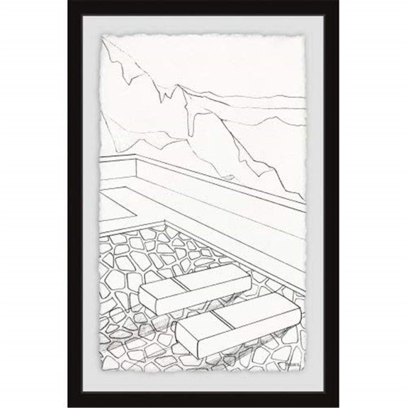 Summer Ultimate View Framed Painting Print