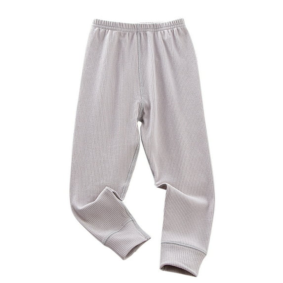 Summer Unisex Kids Winter Warm Sweatpants Boys Girls Ribbed Jogger Pants Soft Comfortable Casual Athletic for Famaliy Outings and Back To School Daily Clothes
