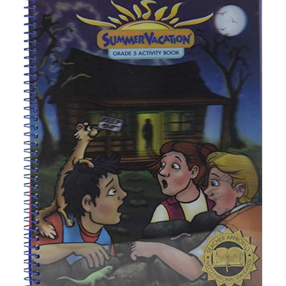 Pre-Owned 2005 Summer Vacation Fifth Grade (Spiral-Bound) 9781585539734