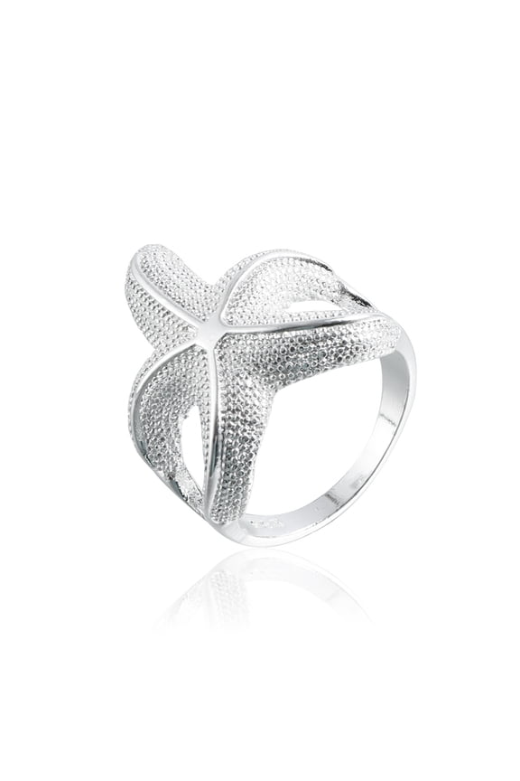 Summer Vacation Ocean Style Starfish Ring Beach Party Couple Jewelry