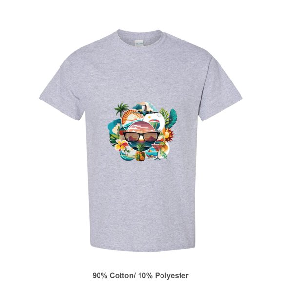 Summer Vacation Trip Family Matching Holiday Travel Graphic T-Shirt, for men & women, up to size 5XL