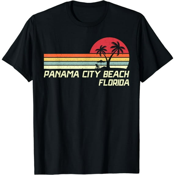 Summer Vacation Vintage Florida Panama City Beach T-Shirt