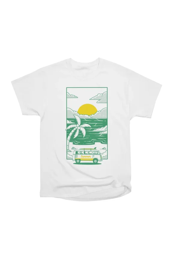 Summer Van T-Shirt Tee Gift For Him Merch For Her Apparel For Friend