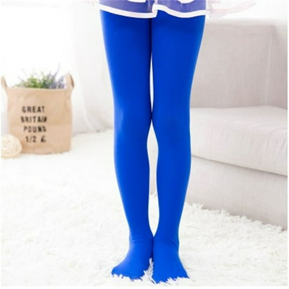 Summer Velvet Pants for Girls Blue Toddler Kids Baby Cotton Leggings Pantihose Stretchy Basic Full Length Ballet Dance Pantyhose Spring Stocking