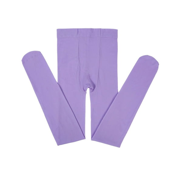 Summer Velvet Pants for Girls Purple Toddler Kids Baby Cotton Leggings Pantihose Stretchy Basic Full Length Ballet Dance Pantyhose Spring Stocking