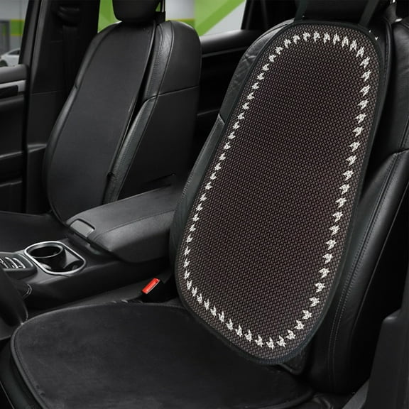 Summer Ventilated Car Seat Cover,Breathable Cooling Car Seat Cushion,Anti-Slip Car Seat Protector with Storage Pocket Fit for Car Truck SUV Van Car Interior Accessories