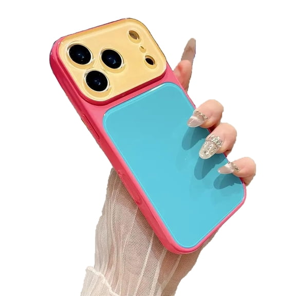 Summer Vibe Dopamine Contrast Color Phone Case - for iPhone 14/15/16/17 Pro Max