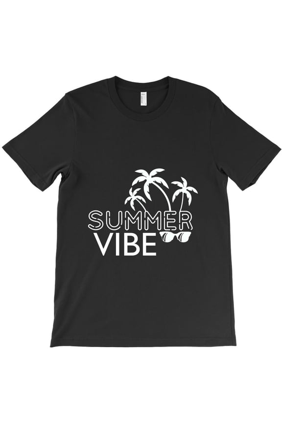 Summer Vibe Summer Vacation Palms Holidays Motivational Themed - Last-Minute Gift G31913 Unisex T-Shirt, Up to Size 5XL