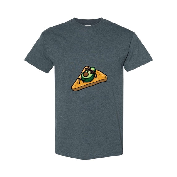 Summer Vibes Avocado Funny Fruit Tropical Foodie Graphic T-Shirt, for men & women, up to size 5XL