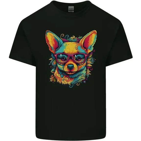 Summer Vibes Chihuahua Mens Womens T-Shirt