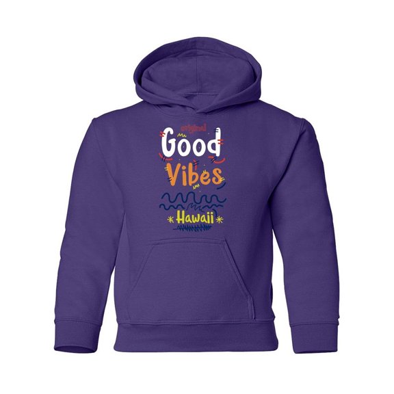 Summer Vibes, Hawaii Hoodie Juniors -Image by Shutterstock, Large