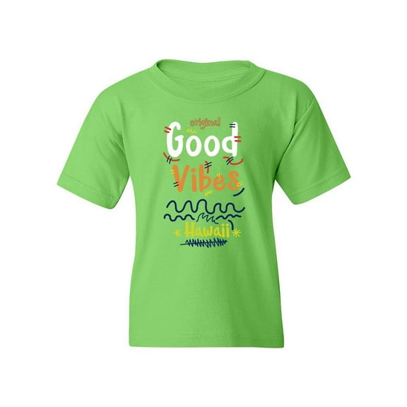 Summer Vibes, Hawaii T-Shirt Juniors -Image by Shutterstock,  Large