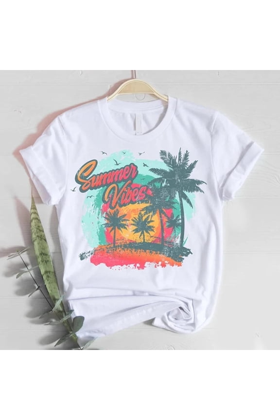 Summer Vibes Shirt, Retro Summer Shirt,