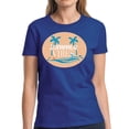 thumbnail image 1 of Summer Vibes Shirt for Women - S M L XL 2XL 3XL Beach Palms Graphic Tee - T-Shirt Pool Party Tee Gift, 1 of 2