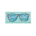 thumbnail image 1 of Evergreen Summer Vibes Sunglasses Sassafras Indoor Outdoor Switch Doormat 1'10"x10" Multicolored, 1 of 4