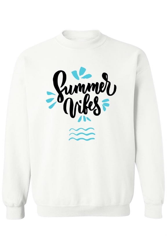 Summer Vibes! Sweatshirt Women -Image by Shutterstock, Female 5X-Large