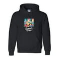 thumbnail image 1 of Summer Vibes Tropical Beach Palm Trees Vacation Graphic Print Hoodie, 1 of 3