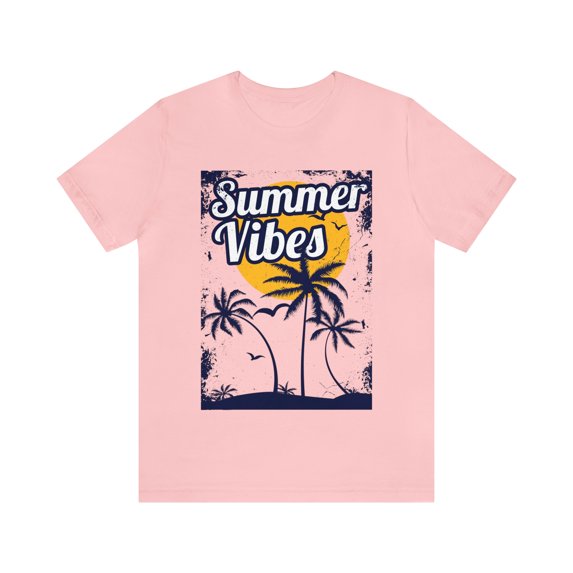 Summer Vibes Unisex Jersey Short Sleeve Tee Bella+Canvas
