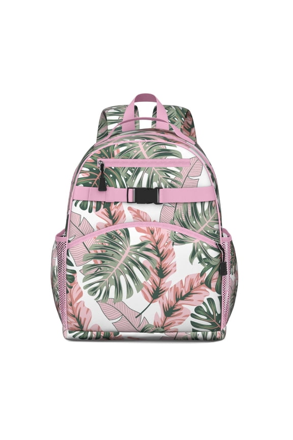 Summer Vibrant Waterproof Book Bag - Breathable Padded Travel Backpack for Teens & Daily Commuters