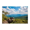 thumbnail image 1 of Summer View of the Blue Ridge Mountains - Virginia Photography Landscape Mountain Nature Scenic Wilderness Forest Travel Poster Unframed Wall Art Print 20 x 30 inches, 1 of 7