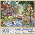thumbnail image 1 of Summer Village Stream 500 Piece Puzzle, 1 of 2