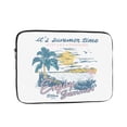 thumbnail image 1 of Summer Vintage Graphic Print Portable Laptop Sleeve Compatible with MacBook Air Notebook Computer Case for Men Women College School Students, 1 of 7
