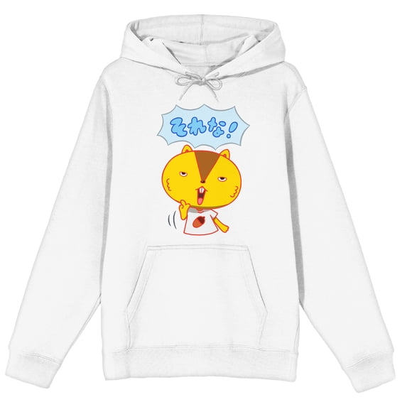 Summer Wars Kari Kenj Long Sleeve White Adult Hooded Sweatshirt-Medium